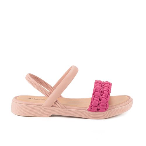 Sandália Mississipi  Flatform Rosa