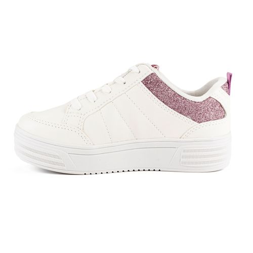 Tênis Pink  Cats Infantil Flatform Branco