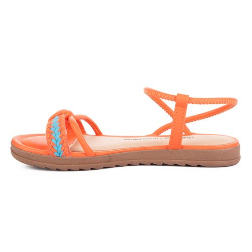 Sandália Dakota  Flatform Laranja