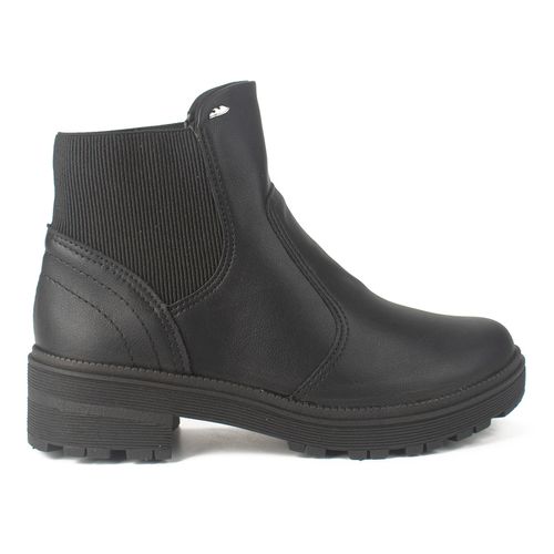 Bota Dakota  de Cano Curto Tratorada Preta