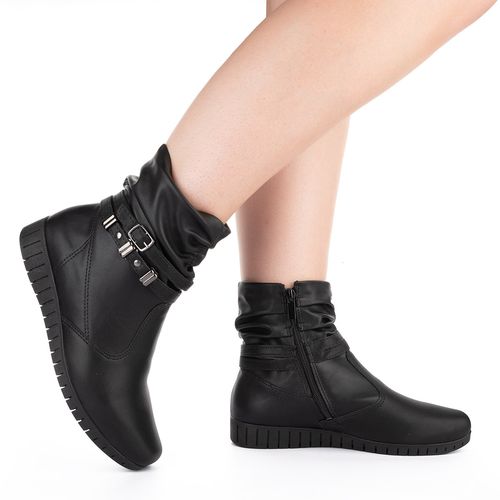 Bota Campesí  de Cano Curto Preta