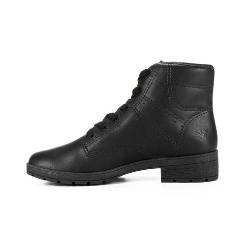 Bota Coturno  Pink Cats Infantil Preta