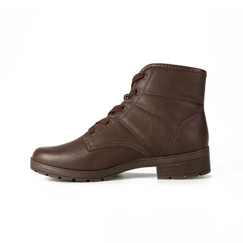 Bota Coturno  Pink Cats Infantil Marrom