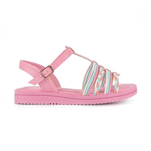 Sandália Pink  Cats Infantil Flatform Rosa