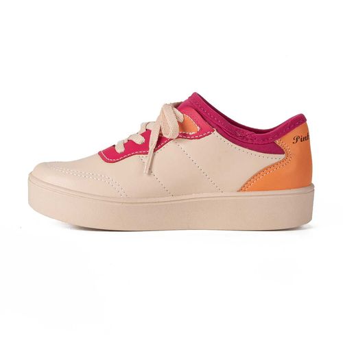 Tênis Pink  Cats Infantil Casual Colorido