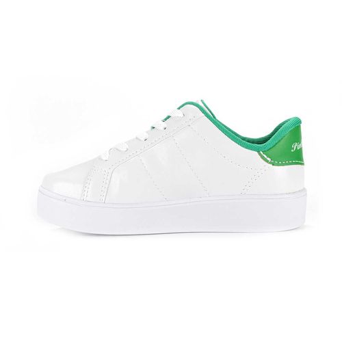 Tênis Pink  Cats Infantil Casual Branco e Verde
