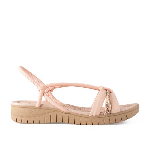 Sandália Campesí  Flatform Rosa