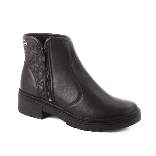 Bota Dakota de Cano Curto Preta