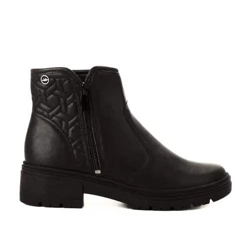 Bota Dakota de Cano Curto Preta