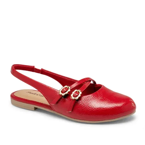 Sapatilha Pink Cats Infantil Vermelha