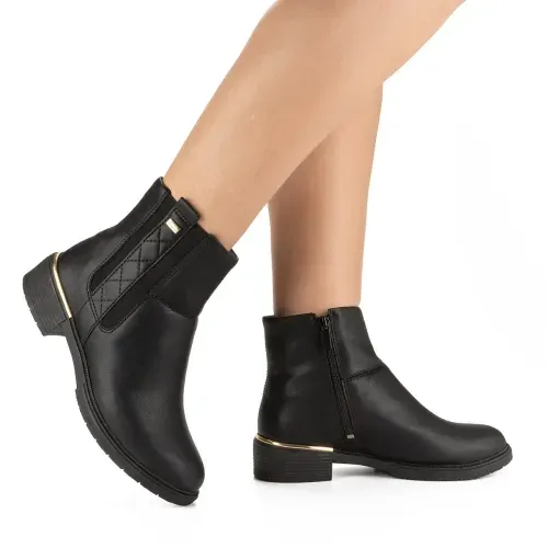 Bota Campesí  de Cano Curto Preta