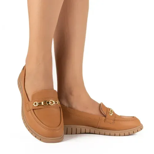 Sapato Campesí  Loafer Caramelo