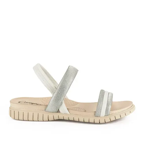 Sandália Campesí Flatform Branca