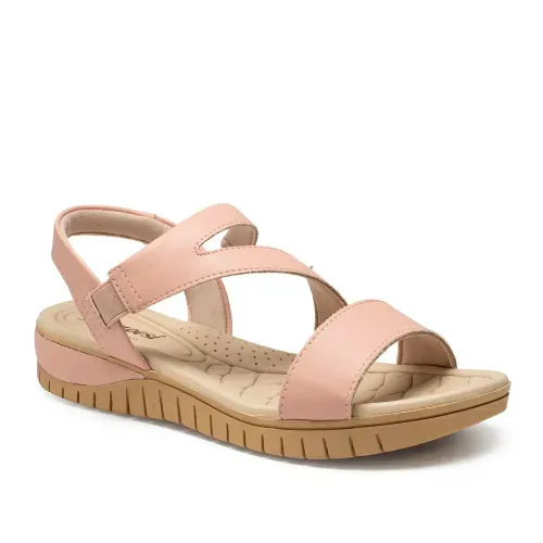 Sandália Campesí Flatform Rosa