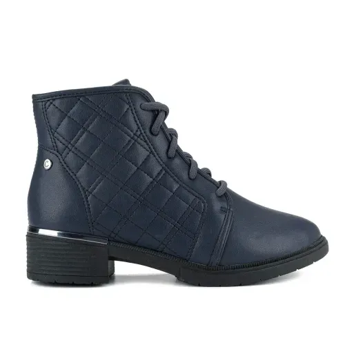 Bota Coturno Campesí Azul Marinho