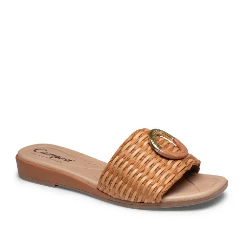 Tamanco Campesí Anabela Caramelo