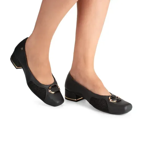 Scarpin Campesí de Salto Baixo Preto